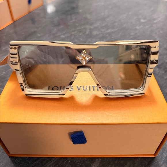 Louis Vuitton Other - Louis Vuitton cyclone zebra Sunglasses W
